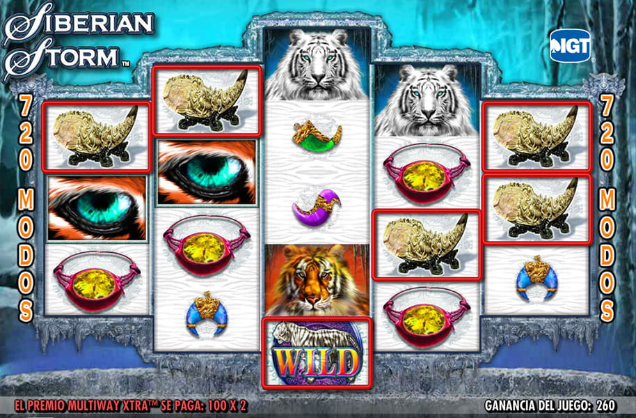 Siberian storm 80 free spins